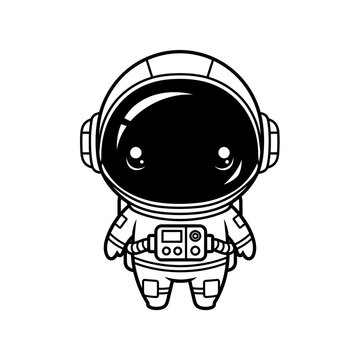 Astronaut in a Space Suit.