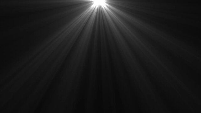 Abstract light rays burst from center dark background motion energy burst of light