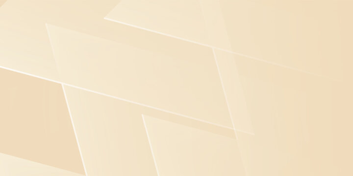 Abstract luxury gold background with cream beige paper line, shadow and sparkling light. Elegant 3d paper art banner design for banner, presentation, poster, card, vector illustration.