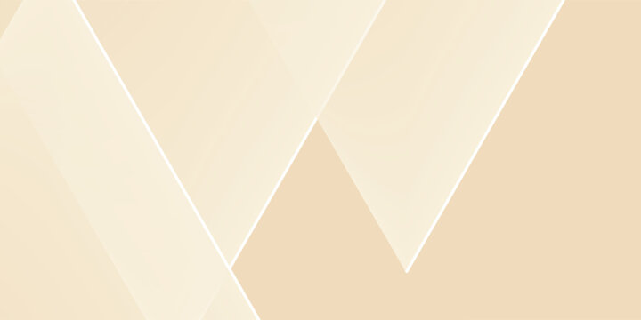 Abstract luxury gold background with cream beige paper line, shadow and sparkling light. Elegant 3d paper art banner design for banner, presentation, poster, card, vector illustration.