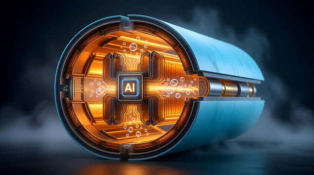 AI hydrogen electrolysis reactor cross-section for green hydrogen whitepaper, machine learning electrolyzer optimization, Fortune 500 hydrogen strategy briefing