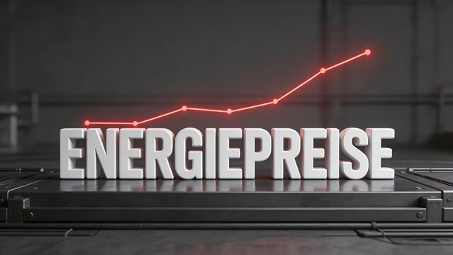 Energetic price trend graph