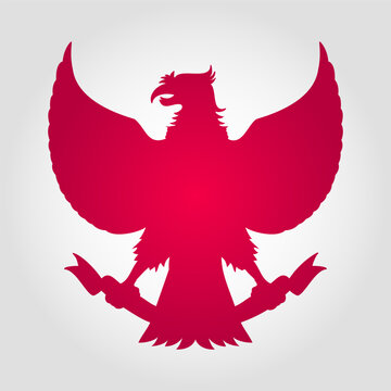 Garuda Pancasila National Emblem of Indonesia Vector Illustration for Cultural Design
