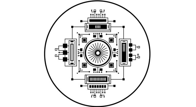Detailed technical diagram of machinery.