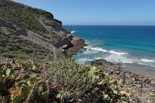 Playa nudista Diego Hern&aacute;ndez, Teneriffa