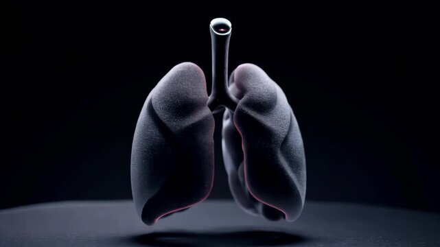 Realistic 3D Animation of Human Lungs Anatomy and Function.