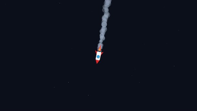 3D render of a spacecraft returning to Earth, showing a bright fiery trail against a dark starry sky during atmospheric reentry.