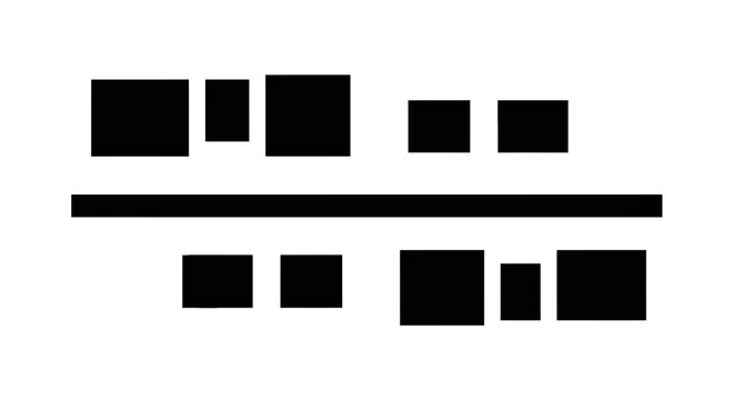 Black squares on white background.
