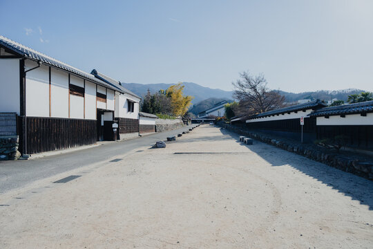 群馬県小幡の城下町