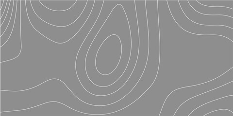Abstract background with topographic map gray background. The stylized height of the topographic map contour in white lines. gradient multicolor wave curve lines banner background design © Art by Musa