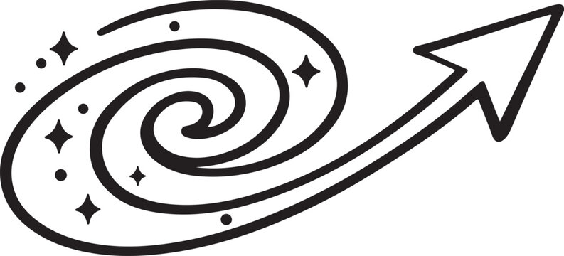 Professional web cursor arrow icon with mouse clicker illustration design