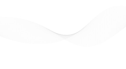 Abstract white futuristic blend waves technology dynamic lines. Modern gradient flowing wave lines glowing moving lines.  © Mst