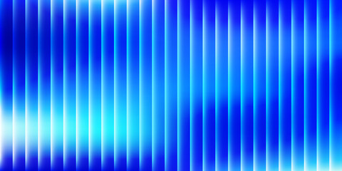 Fototapeta premium Abstract blue background with vertical glowing lines and soft light gradients
