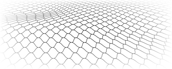 Mesh texture for fishing nets. Seamless pattern for sportswear or soccer goal, volleyball net, basketball hoop, hockey, athletics. Abstract net background for sports © Adell