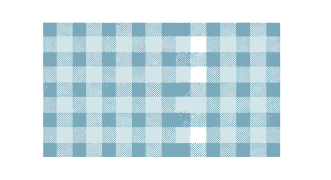 Abstract blue gingham pattern background