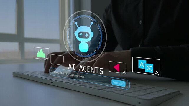 AI Agents and Assistants. Ai Content Generator. Interaction with the Ai assistant to solve some tasks more easily. Image generator, documents, marketing and advertising, bot writing and coding