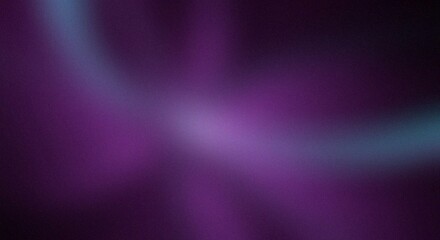 Soft purple and blue cosmic space glow with light rays Grainy Noise Texture Design for Retro Poster Header and Web Backdrop © Unique Images