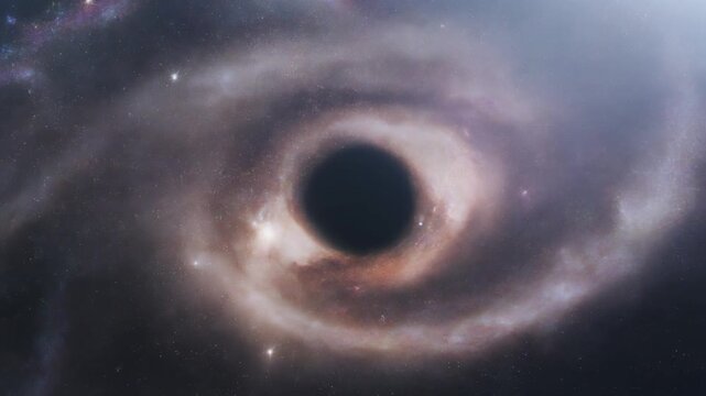 Black Hole with Accretion Disk Showcasing Gravity, Space Phenomena, and Astrophysics Conceptual Photography Design