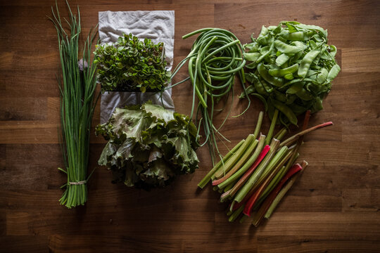 vegetables from farm 