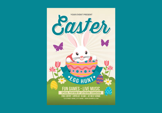Easter Egg Hunt Flyer