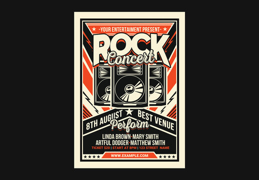 Retro Rock Concert