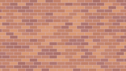 Fototapeta premium random brick wall background varied masonry layout abstract design
