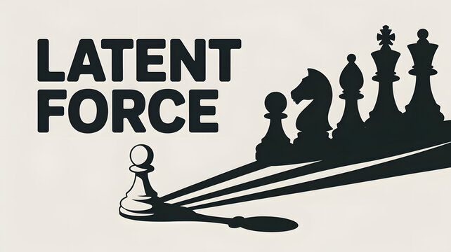 Strategic Shadowplay: A conceptual image where the quiet pawn casts the longest shadow, dwarfing the more obvious pieces, illustrating the power of hidden potential.