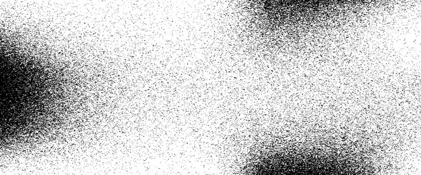 Noise grain background, pointillism dots gradient or dotwork pattern, vector stipple effect. Grain noise halftone or grainy texture or dotwork grain noise