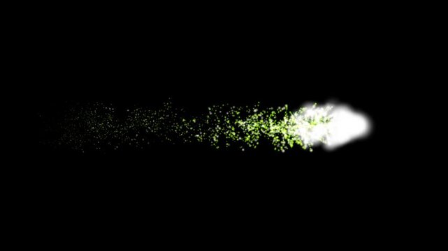 Glitter background with sparkle shine stars trail burst, white twinkling particles animation, magic dust glow effect and fairy dust transition seamless loop 4K for festive video overlays