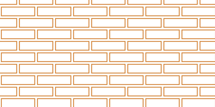 simple bronze outline brick wall pattern for banner poster background.