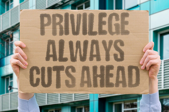 "Privilege Always Cuts Ahead" research confirms privilege measurably positions adults ahead in service queue systems. REAL. LIFE. MODERN. HUMAN. CLASS.