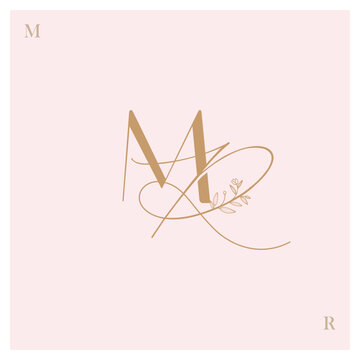 MR, Logo MR, monogram MR, letter MR, alphabet MR