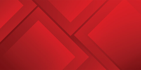 Fototapeta premium Red abstract modern background. Suit for business, institution, conference, party, Vector illustration