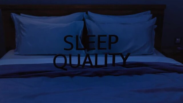 Sleep quality hologram.