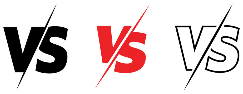 vs versus competition battle icon