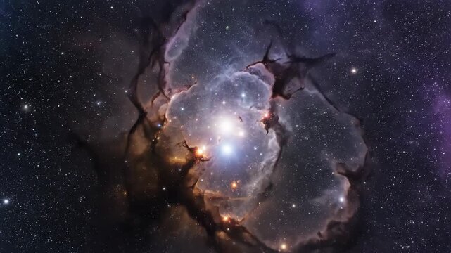 Cosmic Symphony - A Journey Through the Depths of Space and Nebula.