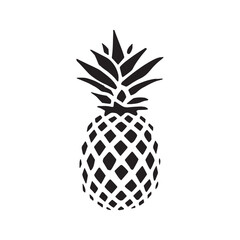 Fototapeta premium pineapple vector illustration