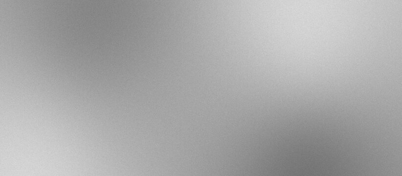 White gray noise texture gradient background with soft grain, abstract minimal monochrome grain texture backdrop for design and overlay