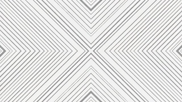 Abstract geometric pattern, minimal lines, symmetry, white background, modern design