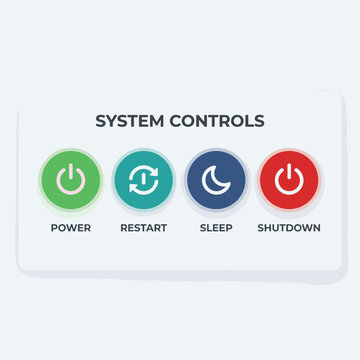 System Controls Power Controls With Power Button