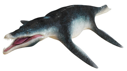 Realistic depiction of a prehistoric marine predator. © Ilie