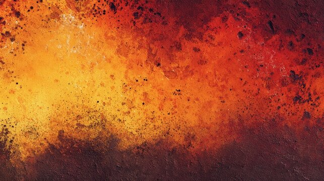 paint wall, acrylic watercolor spray paint effect, red orange gradient, grunge old peel texture, fancy background