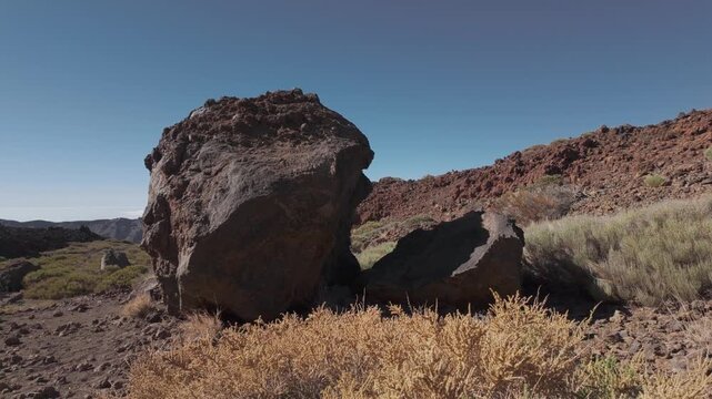 Broken lava ball formation
