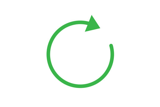 green refresh icon png file transparent background