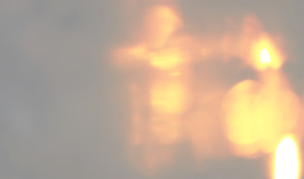 Golden orange bokeh flame glow dark night overlay photography texture dramatic effect element