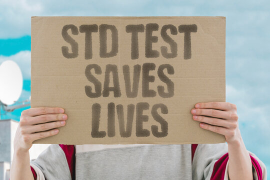 "STD Test Saves Lives" research confirms STD testing measurably saves adult lives through early detection. STD. REAL. LIFE. MODERN. HUMAN.