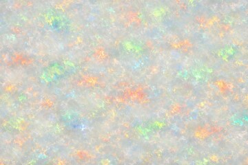 Obraz premium Opal Texture Seamless Pattern. Close-up opal gemstone surface detail. Luxury iridescent crystal pattern design. Realistic opal texture background. Detailed sparkling macro close-up. Gemstone.