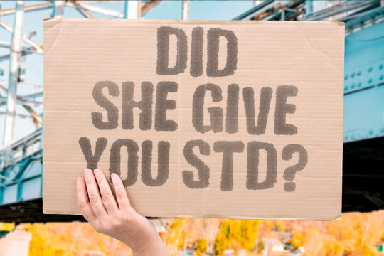 "Did She Give You STD?" research examines STD transmission measurably linked to female non-disclosure cases. STD. REAL. LIFE. MODERN. HUMAN.