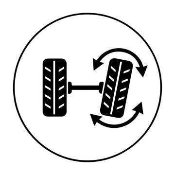 Wheel Alignment Icon
