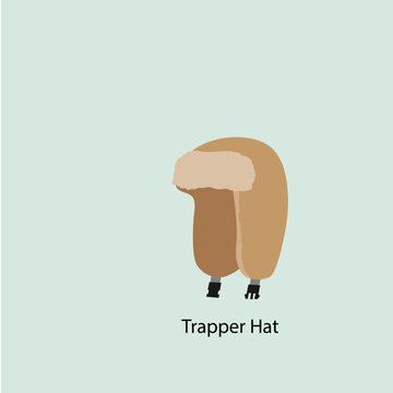 Tan Winter Trapper Hat Headwear
